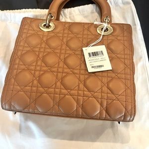 SOLD!!!Lady Dior Medium BRAND NEW